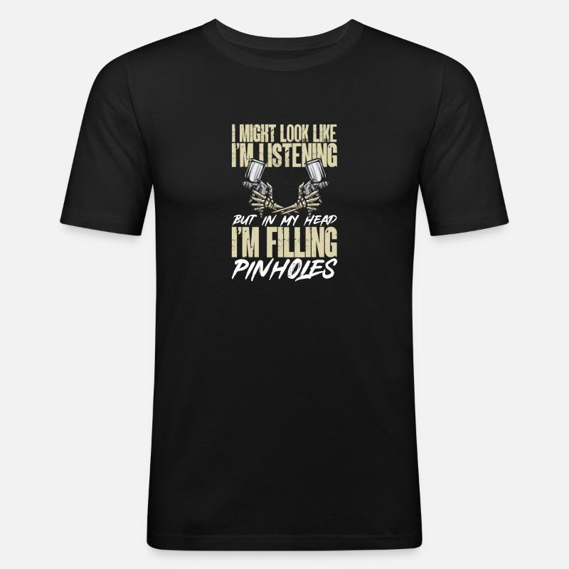 Body Painter Car Painter Painter - Men's Slim Fit T-Shirt - black