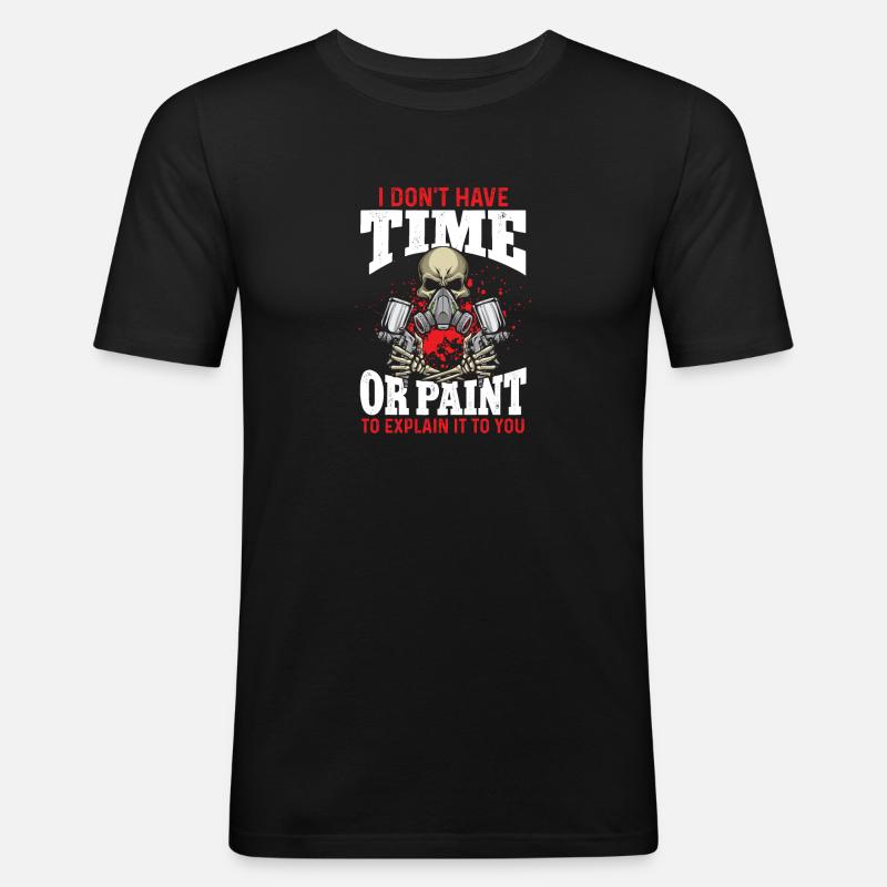 Body Painter Car Painter Painter - Men's Slim Fit T-Shirt - black