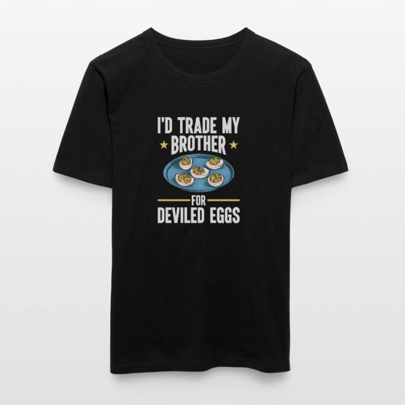 Stuffed Eggs Deviled Eggs Men's Slim Fit T-Shirt