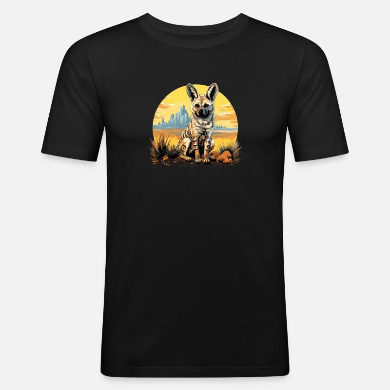 Aardwolves Aardwolf - Men's Slim Fit T-Shirt - black