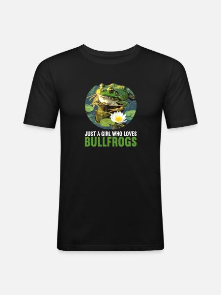 Bullfrogs Bullfrog - Men's Slim Fit T-Shirt - black