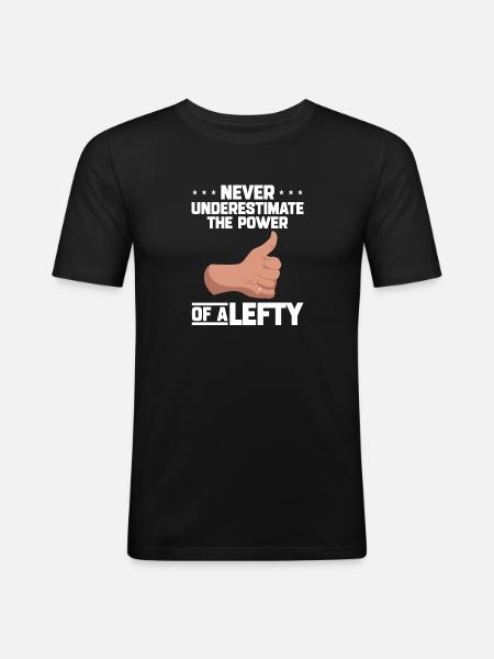 Southpaw - Men's Slim Fit T-Shirt - black