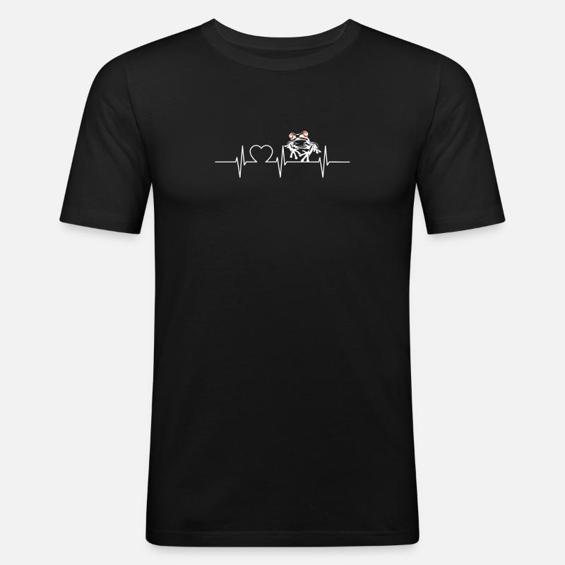 Tree Frog Baumfrösche Baumfrosch - Men's Slim Fit T-Shirt - black