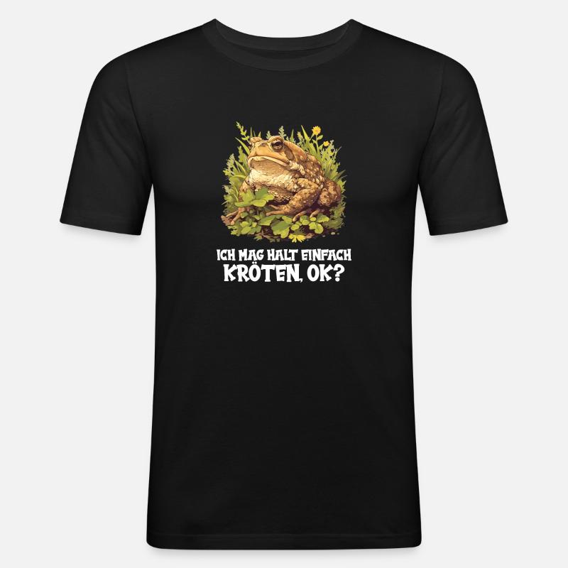 Toad Toads Toad - Men's Slim Fit T-Shirt - black