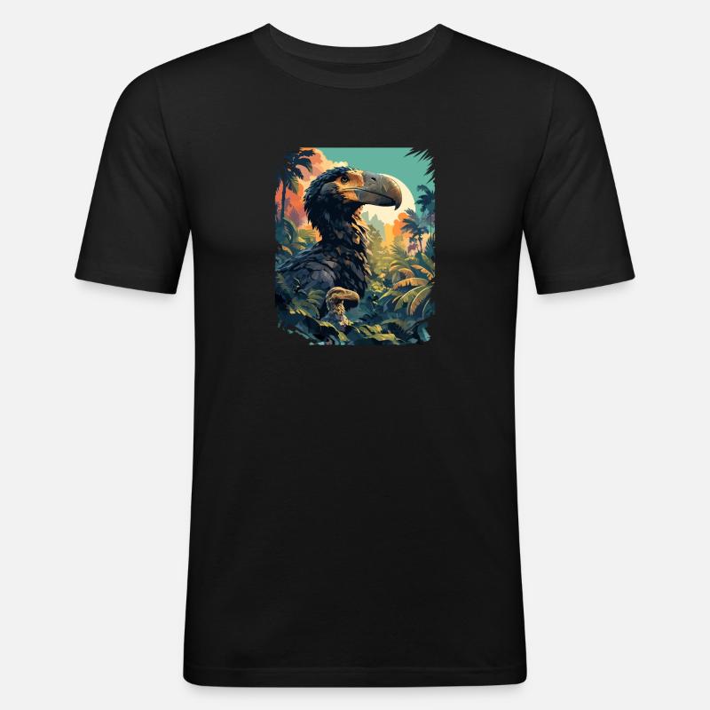 Dodos Dodo - Men's Slim Fit T-Shirt - black