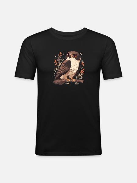 Falcon Falcon - Men's Slim Fit T-Shirt - black