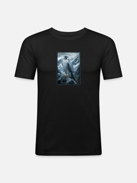 Falcon Falcon - Men's Slim Fit T-Shirt - black