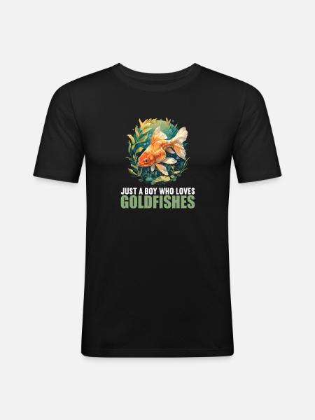 Goldfish Goldfish - Men's Slim Fit T-Shirt - black