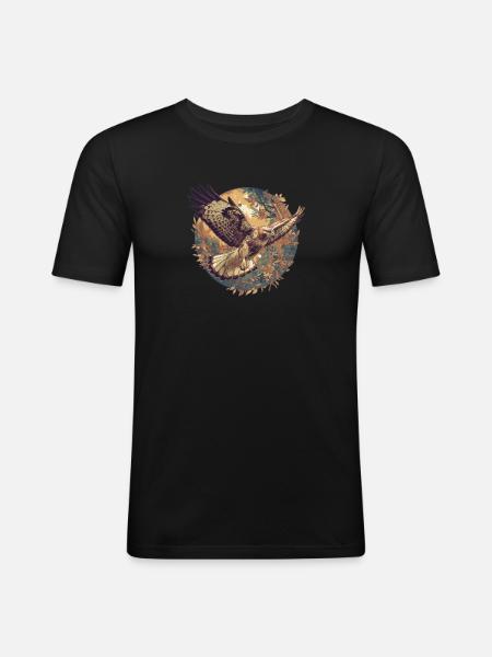 Falcon Falcon - Men's Slim Fit T-Shirt - black