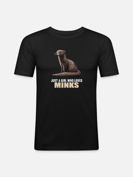 Mink Mink - Men's Slim Fit T-Shirt - black