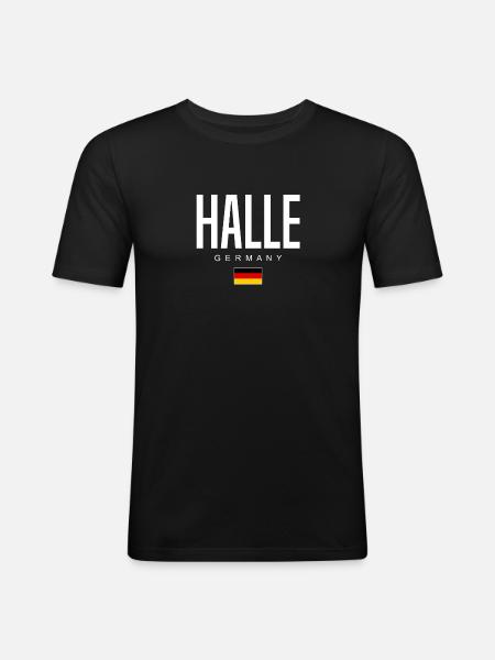 Hall - Men's Slim Fit T-Shirt - black