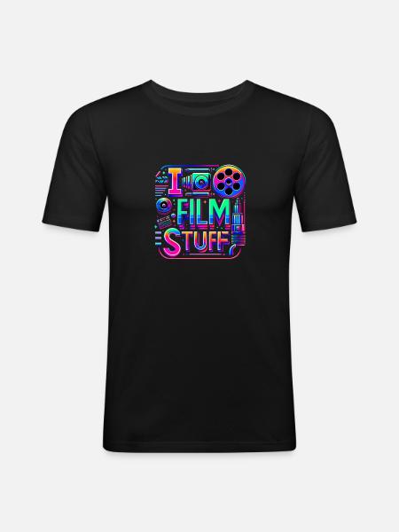 I Film Stuff 13 - Men's Slim Fit T-Shirt - black