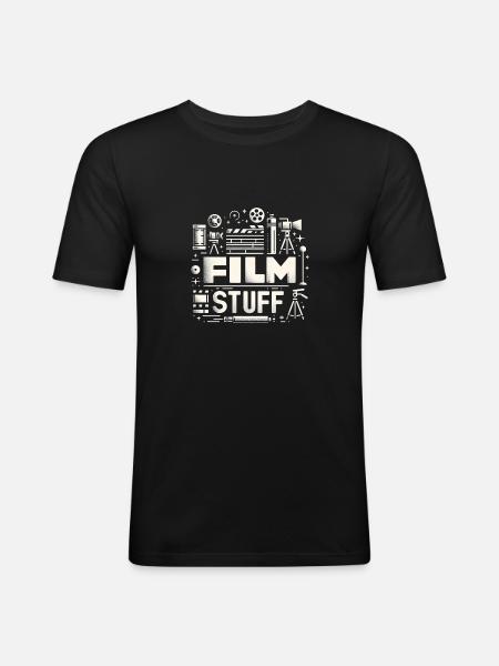 I Film Stuff 20 - Men's Slim Fit T-Shirt - black