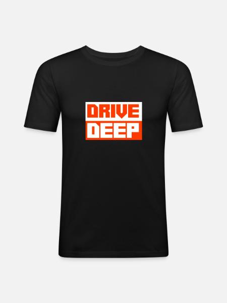 Lowered Tuning Car - Men's Slim Fit T-Shirt - black