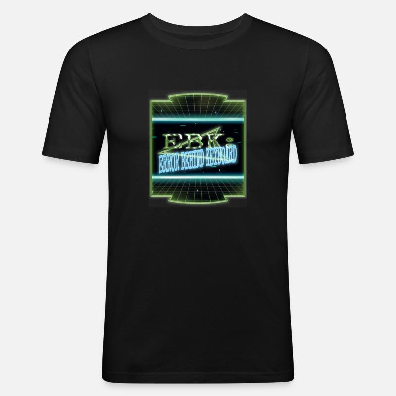 Equestrian Hack Out Internet Hacking Computer - T-shirt près du corps Homme - noir