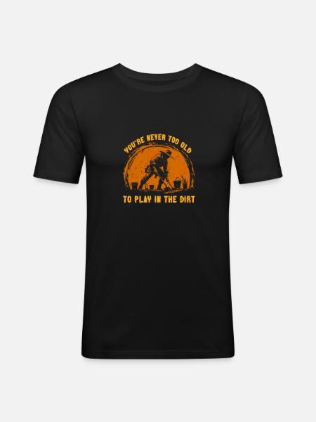 Soil Science Soil Scientist - Men's Slim Fit T-Shirt - black