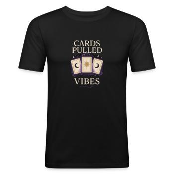 Spiritual Sunday Ritual Self-Care - Men's Slim Fit T-Shirt - black - Front - Nik (191cm)