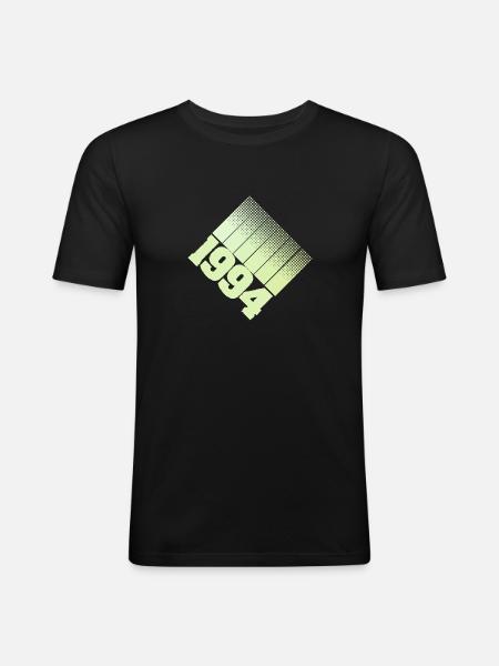 Année de jeu 1994 - T-shirt près du corps Homme - noir