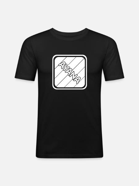 Gift for Ayana - Men's Slim Fit T-Shirt - black