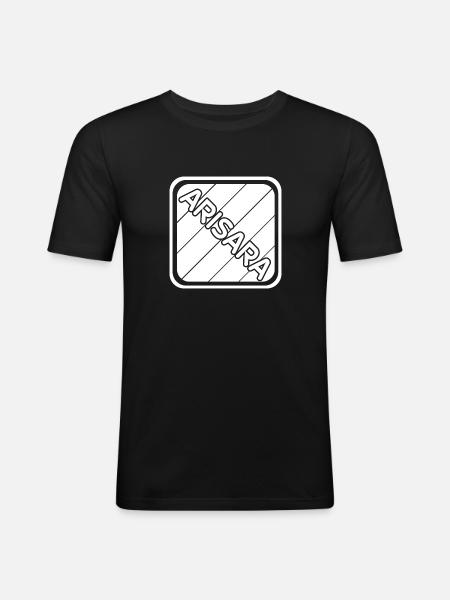 Gift for Arisara - Men's Slim Fit T-Shirt - black