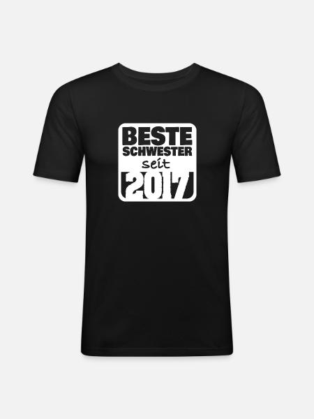 Sister 2017 - Men's Slim Fit T-Shirt - black