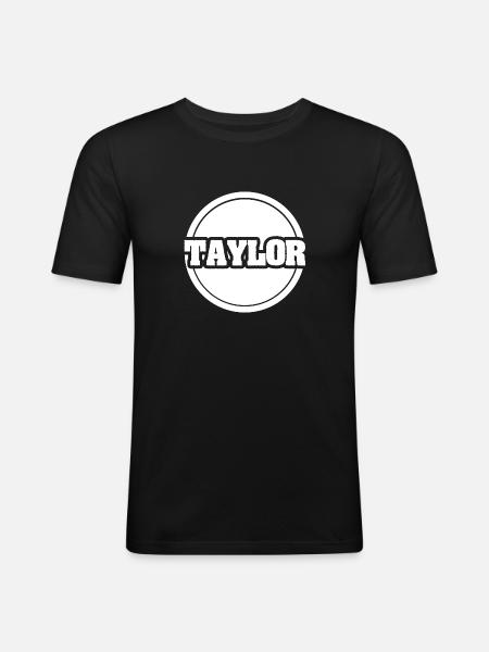 Taylor - Men's Slim Fit T-Shirt - black