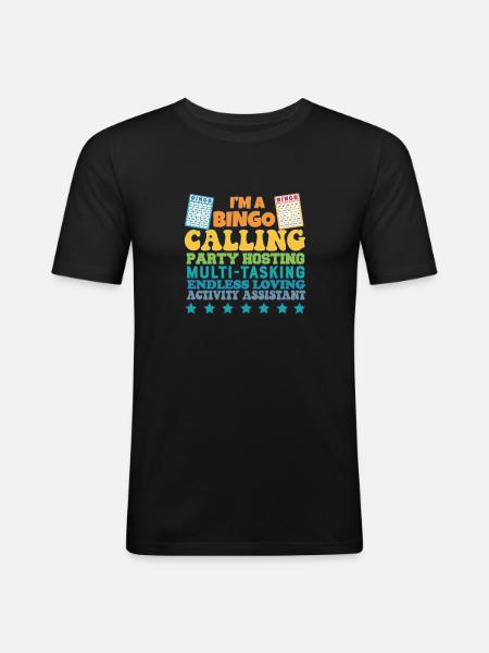 Proud Activity Assistant Appreciation - Men's Slim Fit T-Shirt - black