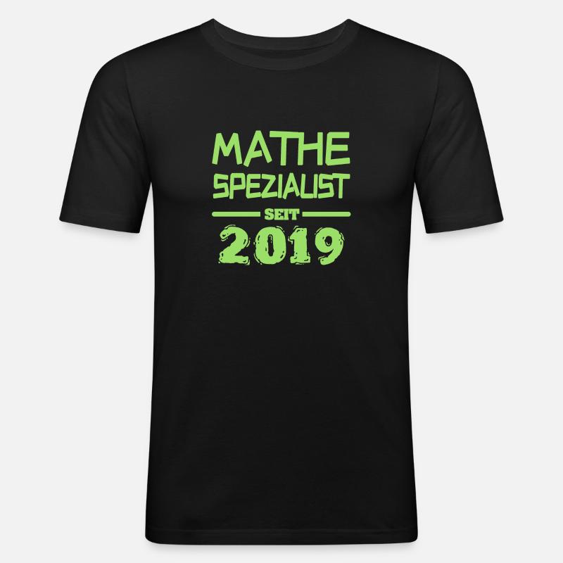 2019 - Männer Slim Fit T-Shirt - Schwarz