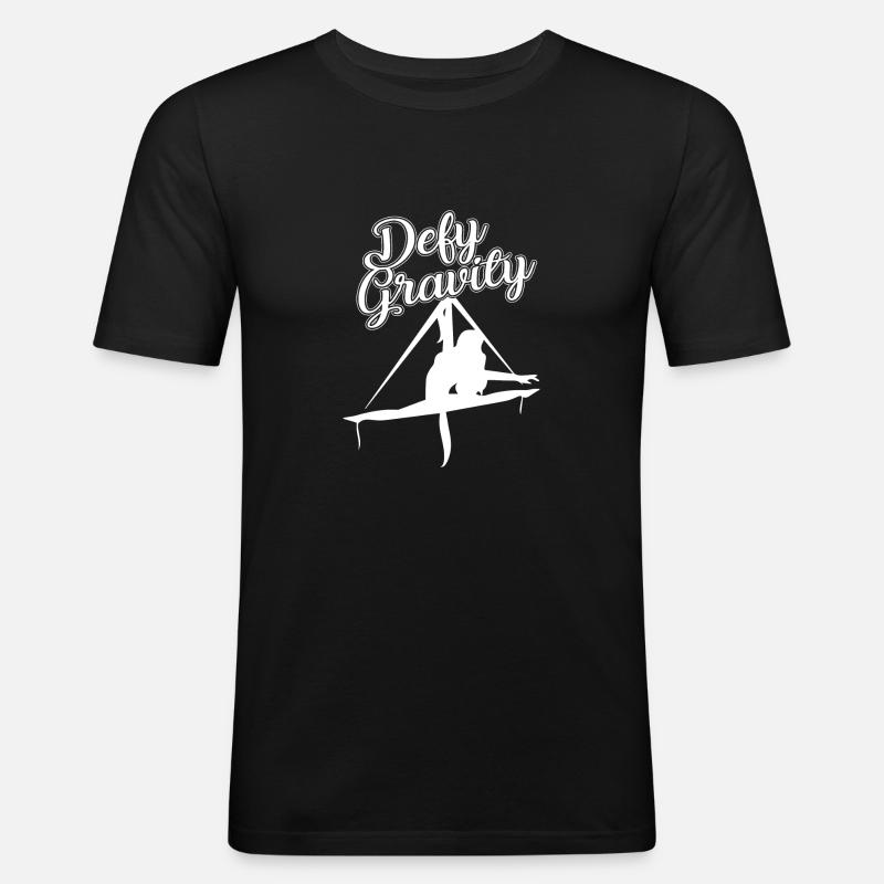 Acrobat Acrobat Defy Gravity - T-shirt près du corps Homme - noir