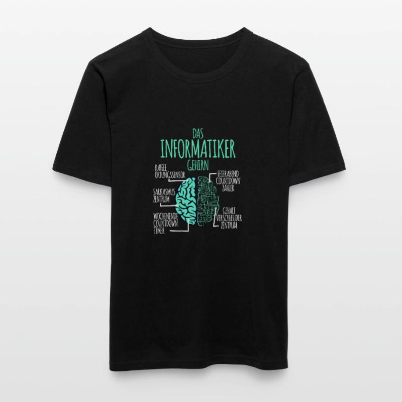 Computer scientist computer science programmer nerd geek Men's Slim Fit T-Shirt