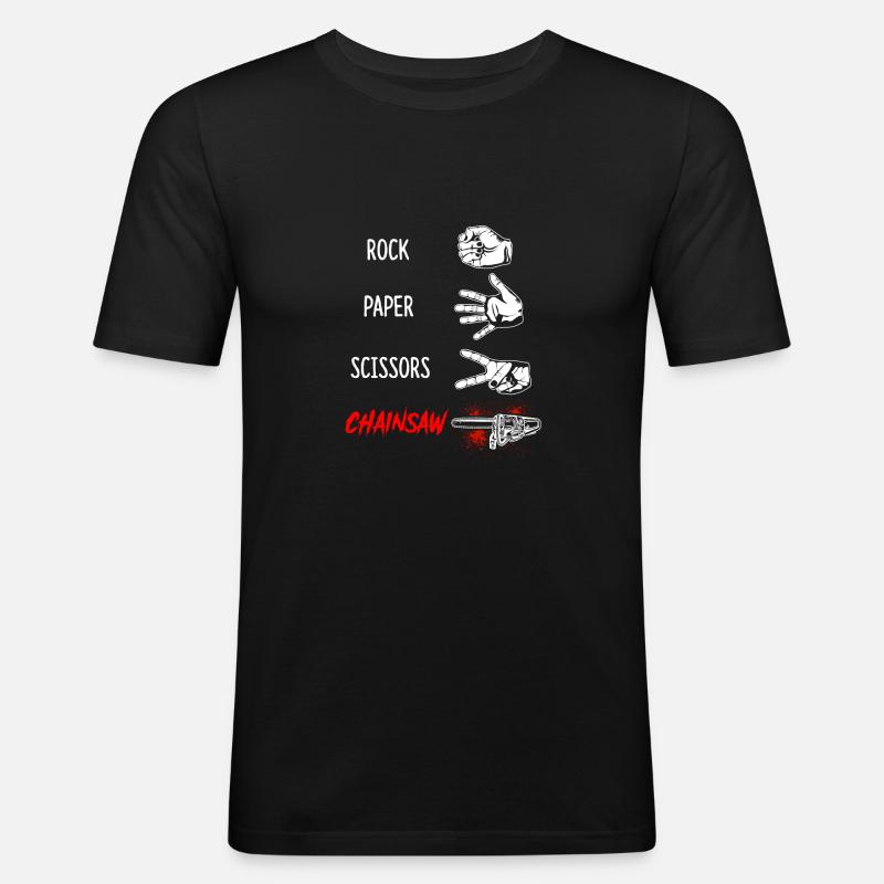 Menuisier menuisier menuisier menuisier - T-shirt près du corps Homme - noir