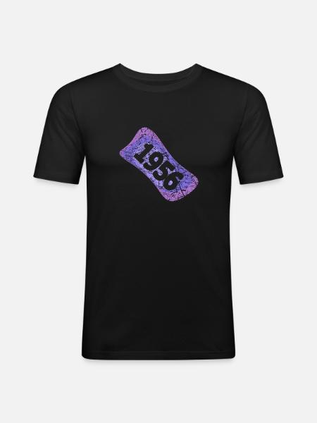 Students 1956 - Men's Slim Fit T-Shirt - black