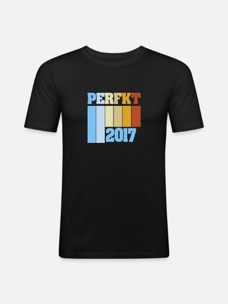 Perfect 2017 - Men's Slim Fit T-Shirt - black