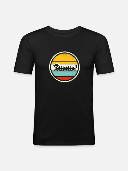 Dragon Boat 2 - Men's Slim Fit T-Shirt - black
