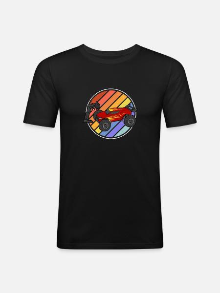 RC Car Remote Control Car - Men's Slim Fit T-Shirt - black