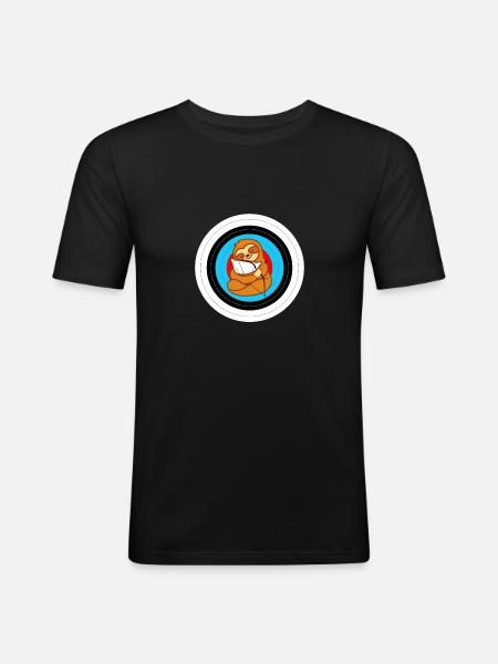 Archery Funny - Men's Slim Fit T-Shirt - black