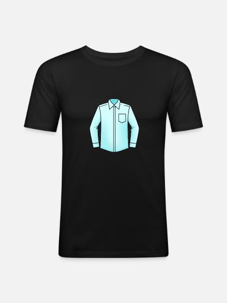 shirt - Men's Slim Fit T-Shirt - black