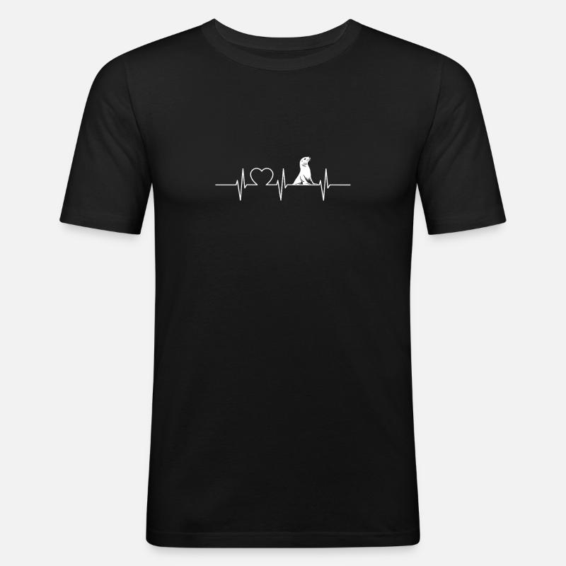 Robben Robbe - Männer Slim Fit T-Shirt - Schwarz