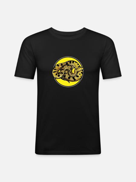 Anacondas Anaconda - Men's Slim Fit T-Shirt - black