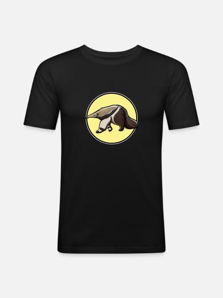 anteaters anteater - Men's Slim Fit T-Shirt - black
