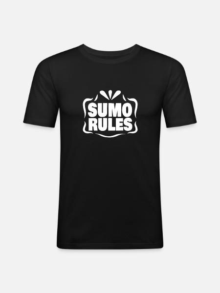 Sumo - Men's Slim Fit T-Shirt - black