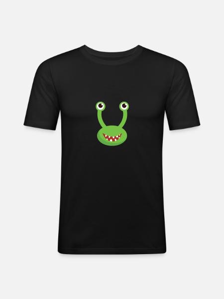 Little Monster - Men's Slim Fit T-Shirt - black