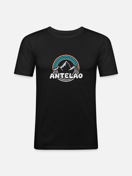 Mount Antelao - Men's Slim Fit T-Shirt - black