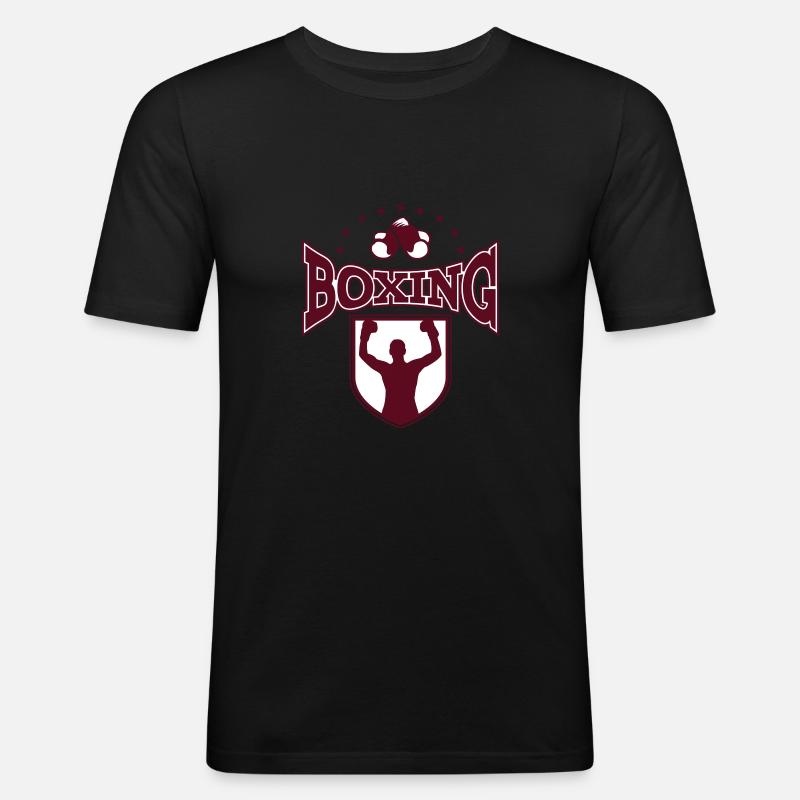 boxing - Männer Slim Fit T-Shirt - undefined