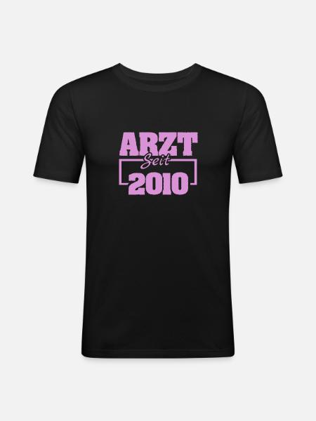 2010 - Men's Slim Fit T-Shirt - black