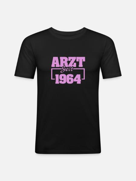 ENT 1964 - Men's Slim Fit T-Shirt - black