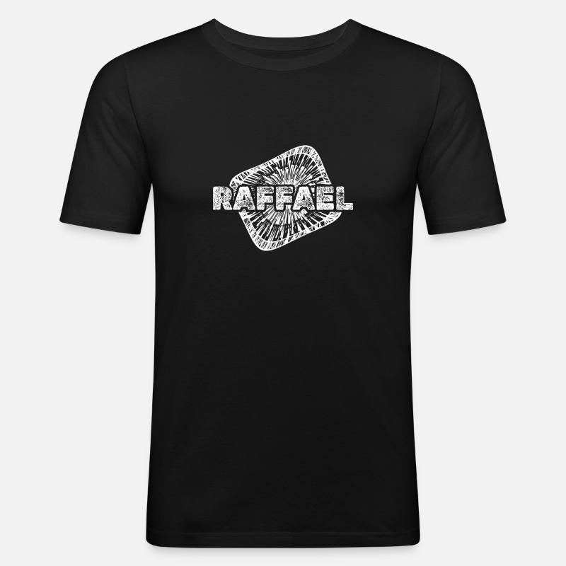 Gift for Raphael - Men's Slim Fit T-Shirt - black