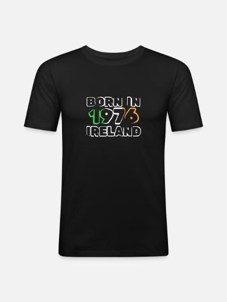 Ireland 1976 - Men's Slim Fit T-Shirt - black