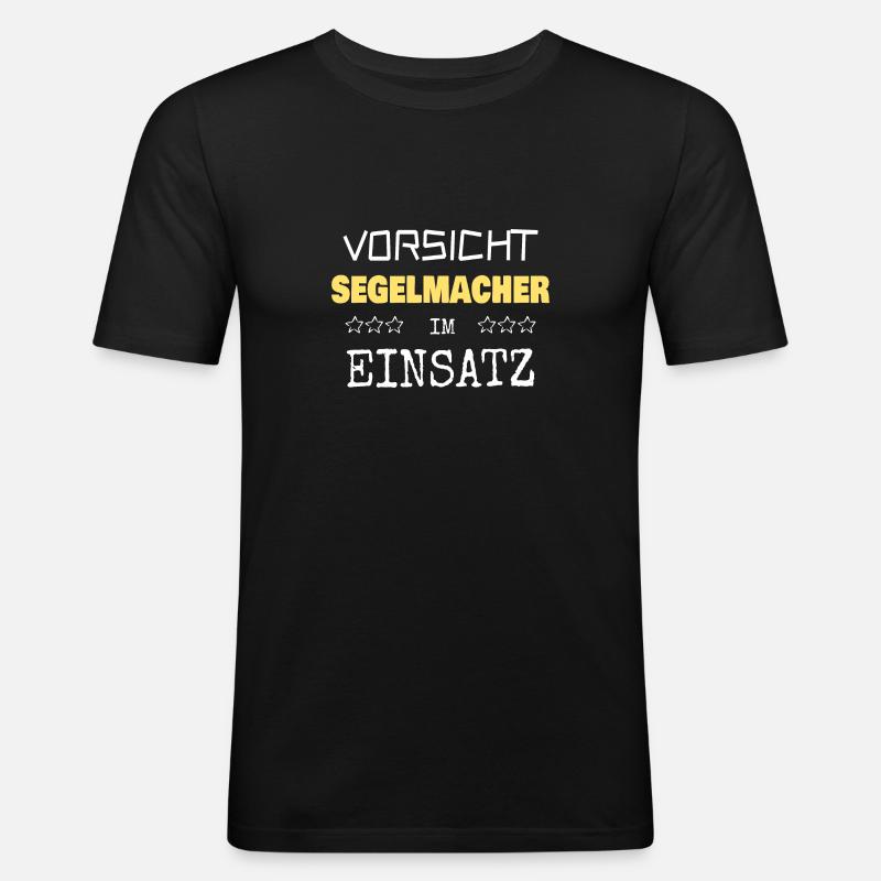 Gift for sailmaker - Men's Slim Fit T-Shirt - black
