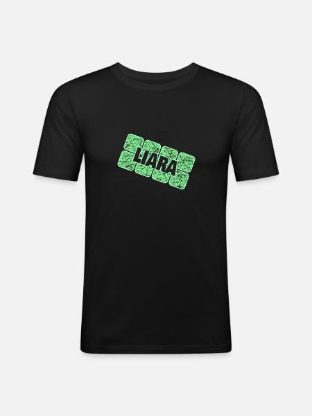 Infant Liara - Men's Slim Fit T-Shirt - black